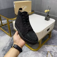 $92.00 USD Christian Louboutin High Top Shoes For Men #1381354