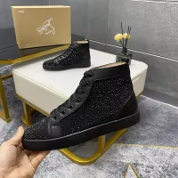 $92.00 USD Christian Louboutin High Top Shoes For Women #1381355