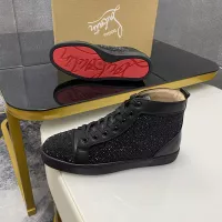 $92.00 USD Christian Louboutin High Top Shoes For Women #1381355
