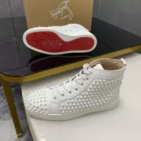$92.00 USD Christian Louboutin High Top Shoes For Women #1381357
