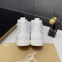 $92.00 USD Christian Louboutin High Top Shoes For Women #1381357
