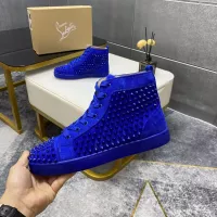 $92.00 USD Christian Louboutin High Top Shoes For Women #1381361