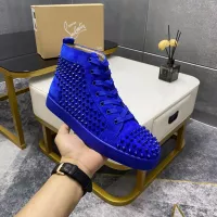 $92.00 USD Christian Louboutin High Top Shoes For Men #1381362
