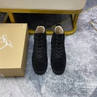 $92.00 USD Christian Louboutin High Top Shoes For Women #1381366