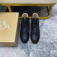 $92.00 USD Christian Louboutin High Top Shoes For Women #1381370