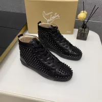 $92.00 USD Christian Louboutin High Top Shoes For Women #1381370