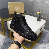 $92.00 USD Christian Louboutin High Top Shoes For Women #1381370