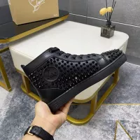 $92.00 USD Christian Louboutin High Top Shoes For Men #1381371