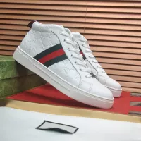 $92.00 USD Gucci High Tops Shoes For Men #1381604