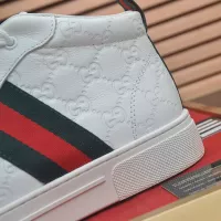 $92.00 USD Gucci High Tops Shoes For Men #1381604