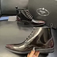 $150.00 USD Prada Boots For Men #1381664