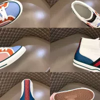 $88.00 USD Gucci High Tops Shoes For Men #1381887