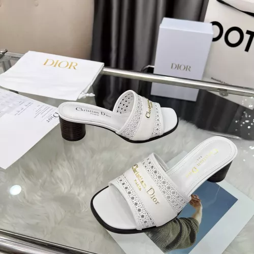 Replica Christian Dior Slippers For Women #1381998 $92.00 USD for Wholesale