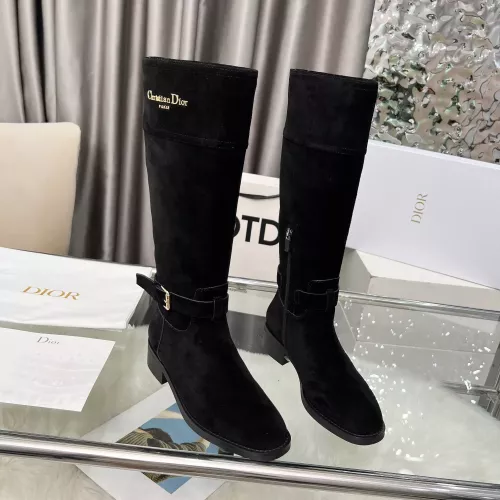 Replica Christian Dior Boots For Women #1382001 $155.00 USD for Wholesale