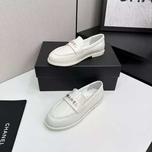 Chanel Leather Shoes For Women #1382011 $115.00 USD, Wholesale Replica Chanel Leather Shoes