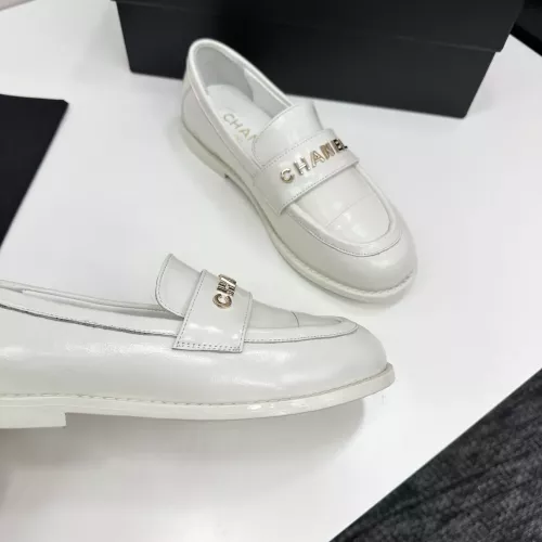 Replica Chanel Leather Shoes For Women #1382011 $115.00 USD for Wholesale