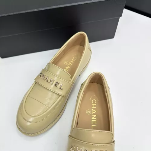 Replica Chanel Leather Shoes For Women #1382012 $115.00 USD for Wholesale