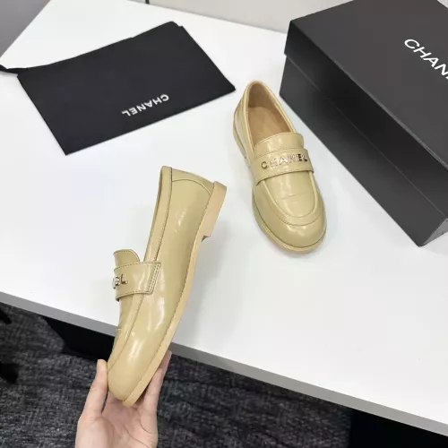 Replica Chanel Leather Shoes For Women #1382012 $115.00 USD for Wholesale