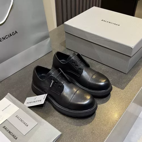 Replica Balenciaga Leather Shoes For Women #1382017 $125.00 USD for Wholesale
