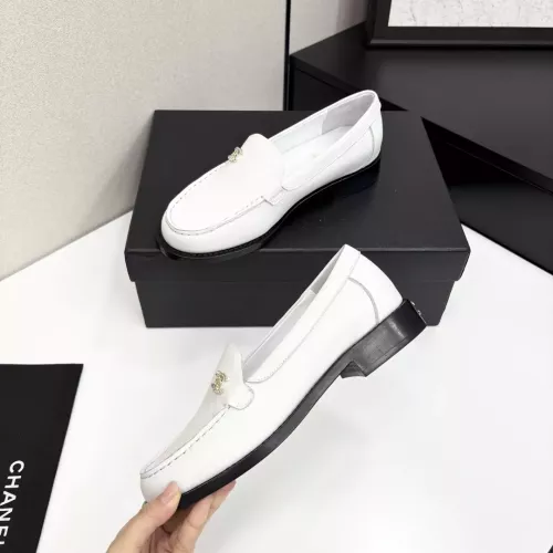 Replica Chanel Leather Shoes For Women #1382028 $108.00 USD for Wholesale