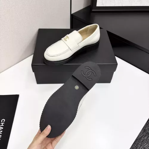 Replica Chanel Leather Shoes For Women #1382032 $125.00 USD for Wholesale