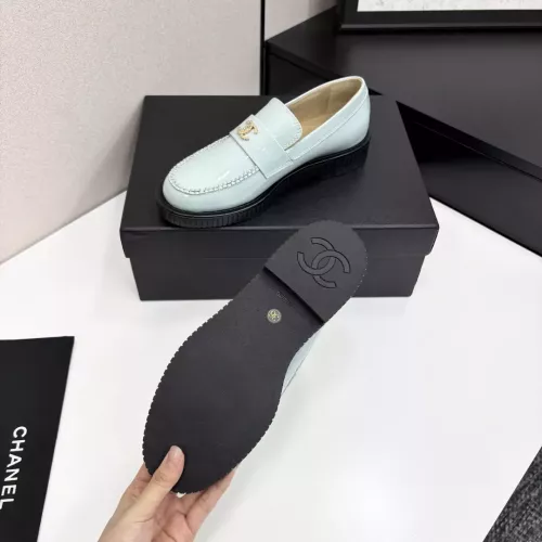 Replica Chanel Leather Shoes For Women #1382034 $125.00 USD for Wholesale