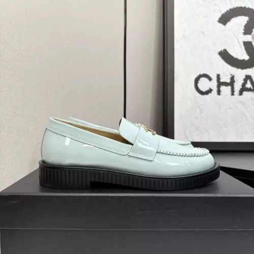 Replica Chanel Leather Shoes For Women #1382034 $125.00 USD for Wholesale