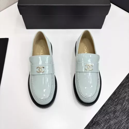 Replica Chanel Leather Shoes For Women #1382034 $125.00 USD for Wholesale