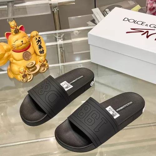 Dolce &amp; Gabbana D&amp;G Slippers For Men #1382060 $48.00 USD, Wholesale Replica Dolce &amp; Gabbana D&amp;G Slippers