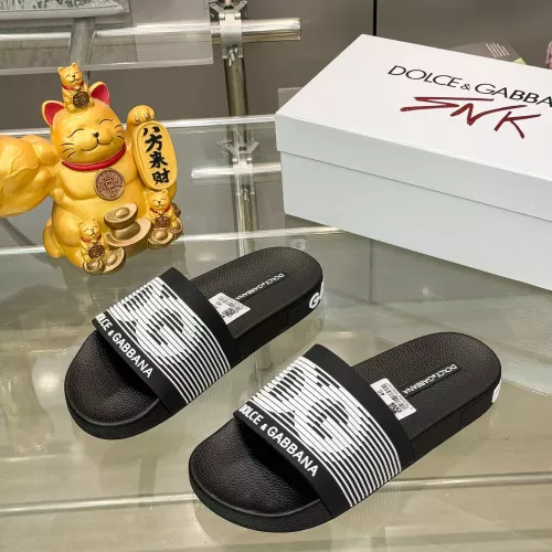 Dolce &amp; Gabbana D&amp;G Slippers For Men #1382062 $48.00 USD, Wholesale Replica Dolce &amp; Gabbana D&amp;G Slippers
