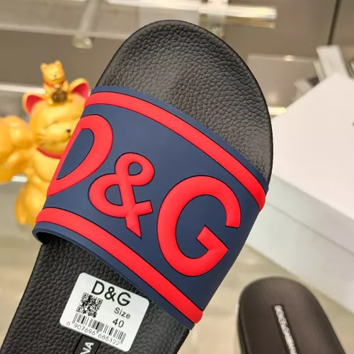 Replica Dolce & Gabbana D&G Slippers For Men #1382065 $48.00 USD for Wholesale