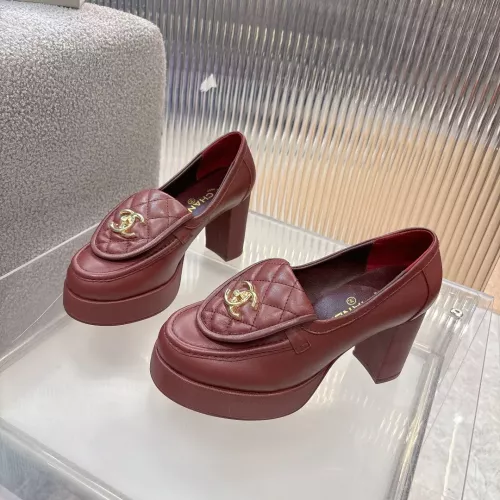 Chanel High-Heeled Shoes For Women #1382187 $102.00 USD, Wholesale Replica Chanel High-Heeled Shoes