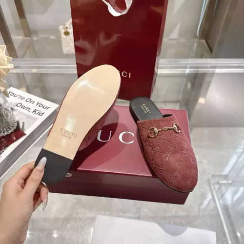 Replica Gucci Slippers For Women #1382218 $92.00 USD for Wholesale