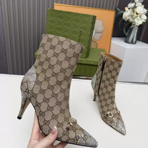 Replica Gucci Boots For Women #1382244 $135.00 USD for Wholesale