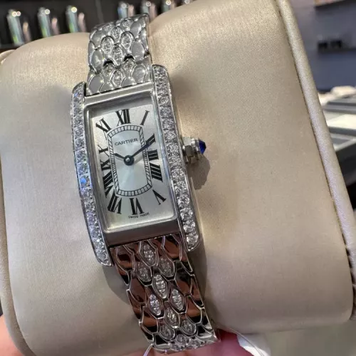 Cartier AAA Quality Watches For Women #1382501 $185.00 USD, Wholesale Replica Cartier AAA Quality Watches