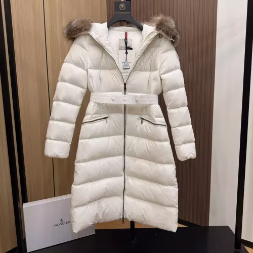 Replica Moncler Down Feather Coat Long Sleeved For Women #1383454 $210.00 USD for Wholesale