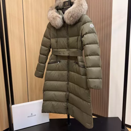 Replica Moncler Down Feather Coat Long Sleeved For Women #1383455 $210.00 USD for Wholesale
