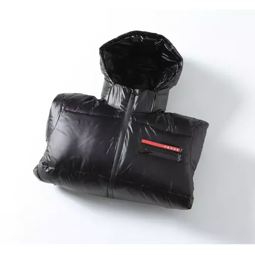 Replica Prada Down Feather Coat Long Sleeved For Men #1383582 $185.00 USD for Wholesale