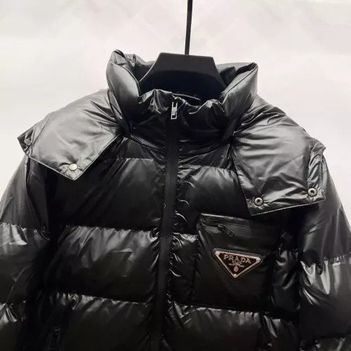 Replica Prada Down Feather Coat Long Sleeved For Men #1383583 $150.00 USD for Wholesale