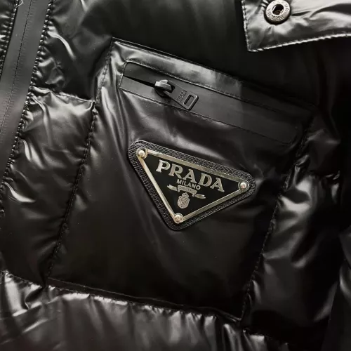Replica Prada Down Feather Coat Long Sleeved For Men #1383583 $150.00 USD for Wholesale