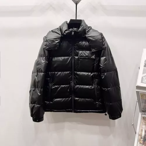 Prada Down Feather Coat Long Sleeved For Men #1383584 $150.00 USD, Wholesale Replica Prada Down Feather Coat