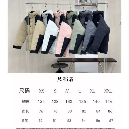 Replica The North Face Down Feather Coat Long Sleeved For Unisex #1383811 $160.00 USD for Wholesale