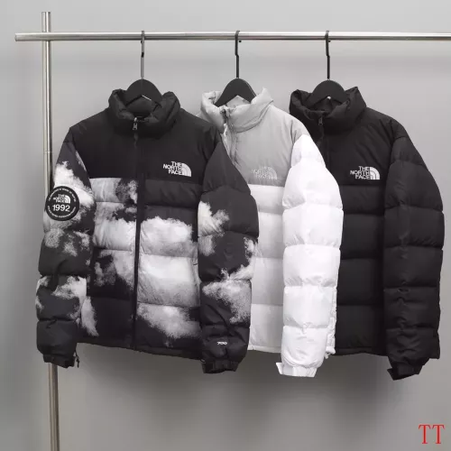 Replica The North Face Down Feather Coat Long Sleeved For Unisex #1383948 $132.00 USD for Wholesale