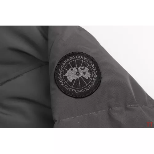 Replica Canada Goose Down Feather Coat Long Sleeved For Unisex #1383953 $132.00 USD for Wholesale