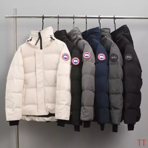 Replica Canada Goose Down Feather Coat Long Sleeved For Unisex #1383953 $132.00 USD for Wholesale