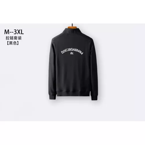 Replica Dolce & Gabbana D&G Tracksuits Long Sleeved For Men #1383973 $80.00 USD for Wholesale