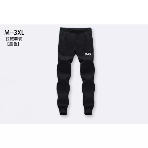 Replica Dolce & Gabbana D&G Tracksuits Long Sleeved For Men #1383973 $80.00 USD for Wholesale