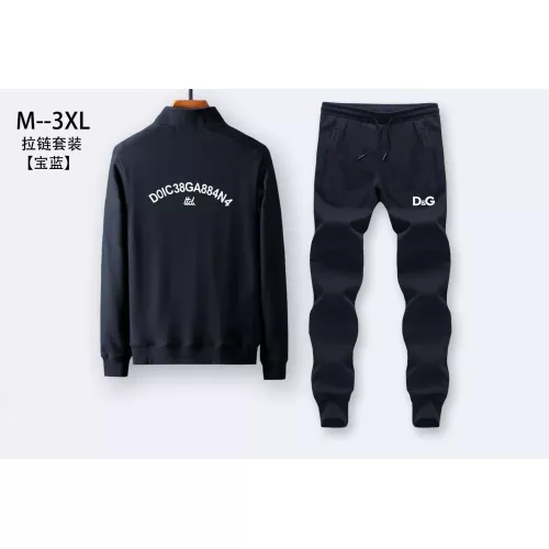 Dolce &amp; Gabbana D&amp;G Tracksuits Long Sleeved For Men #1383974 $80.00 USD, Wholesale Replica Dolce &amp; Gabbana D&amp;G Tracksuits