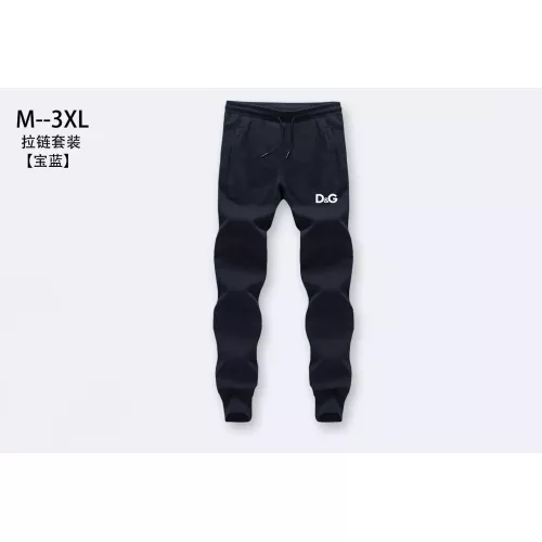 Replica Dolce & Gabbana D&G Tracksuits Long Sleeved For Men #1383974 $80.00 USD for Wholesale