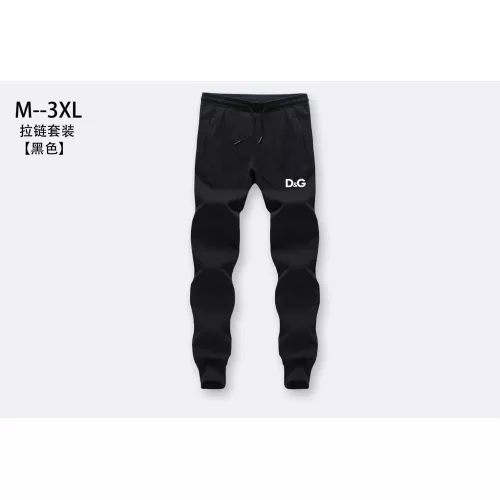 Replica Dolce & Gabbana D&G Tracksuits Long Sleeved For Men #1383976 $80.00 USD for Wholesale